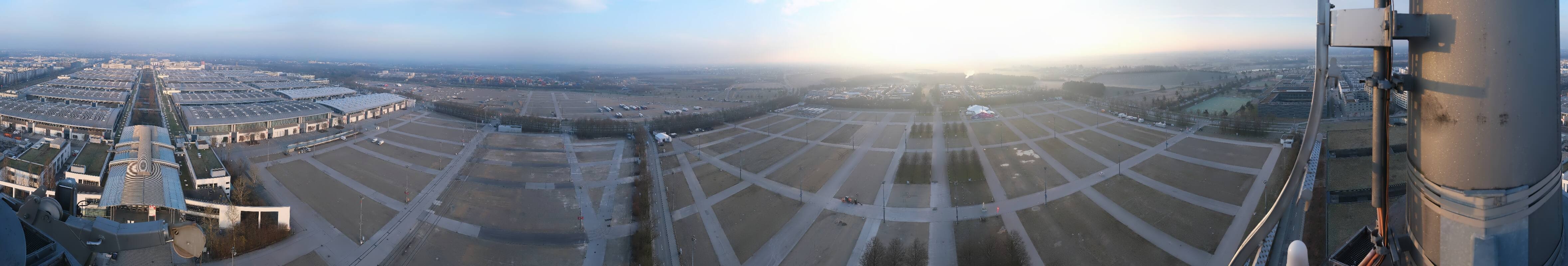 Archived image Webcam Munich: Messe München Riem