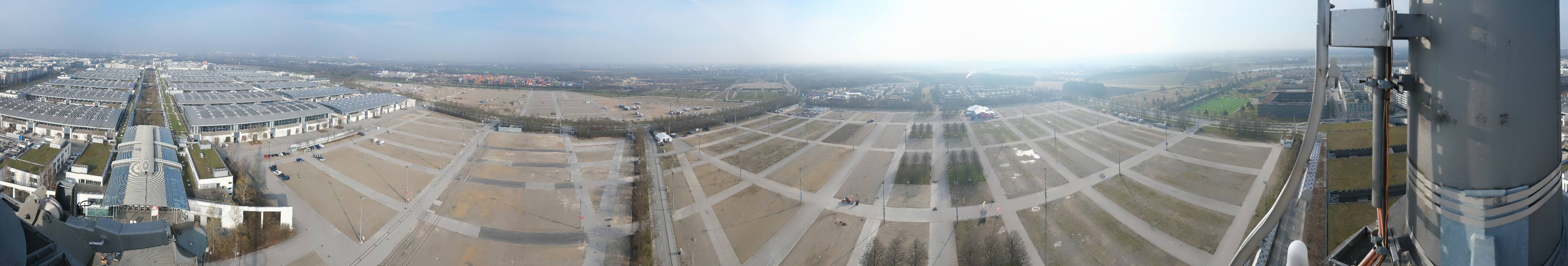 Archived image Webcam Munich: Messe München Riem