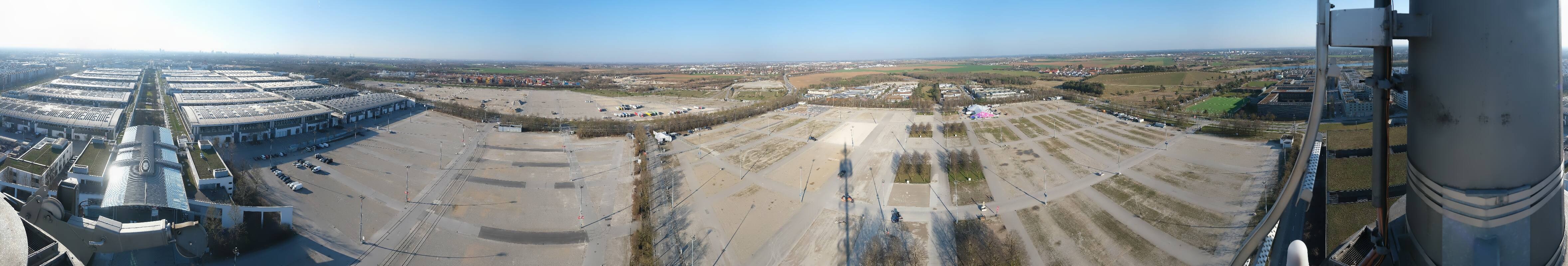 Archived image Webcam Munich: Messe München Riem