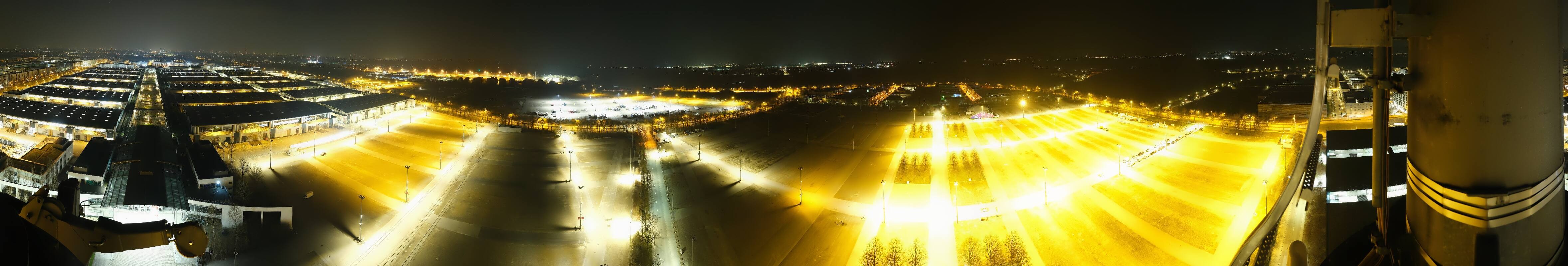 Archived image Webcam Munich: Messe München Riem