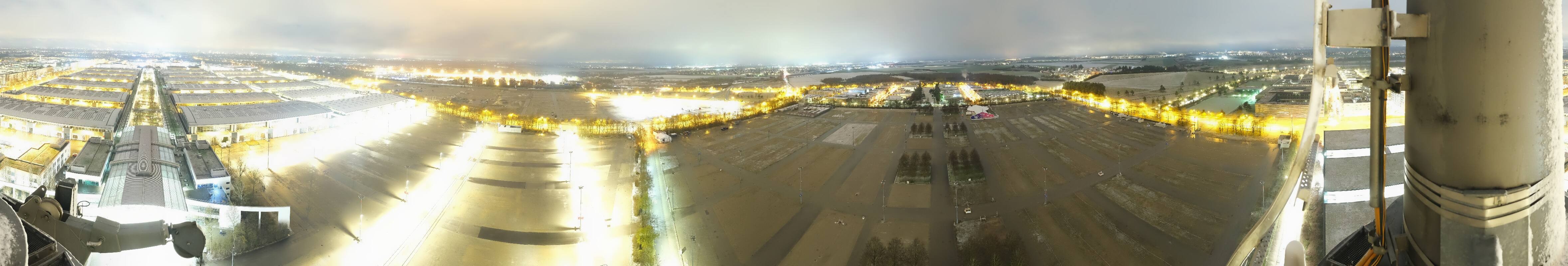 Archiv Foto Webcam München: Messeturm Riem (Messestadt Ost)