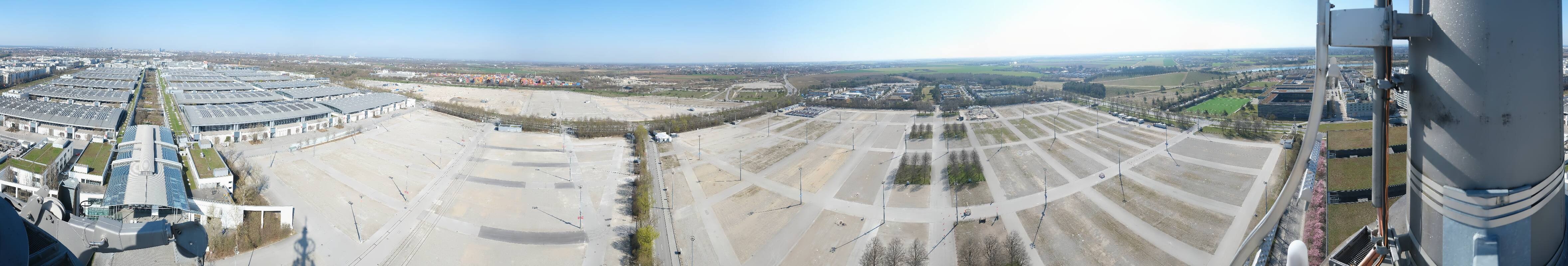 Archiv Foto Webcam München: Messeturm Riem (Messestadt Ost)