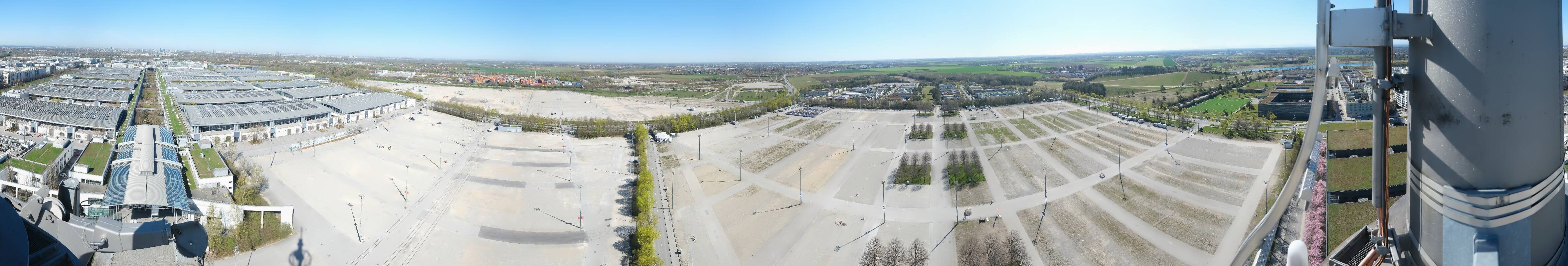 Archived image Webcam Munich: Messe München Riem