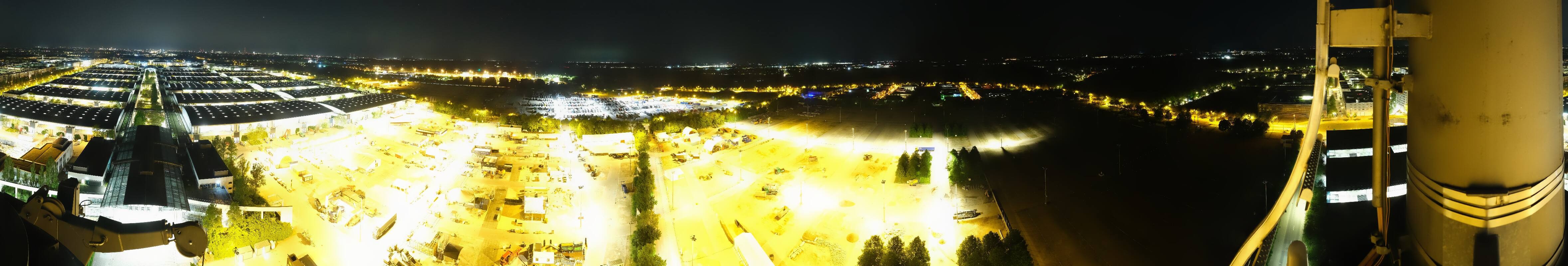 Archived image Webcam Munich: Messe München Riem
