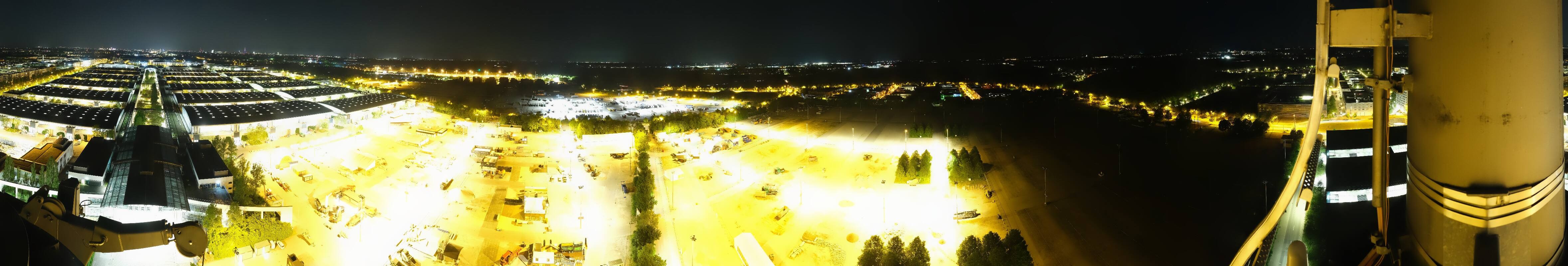 Archiv Foto Webcam München: Messeturm Riem (Messestadt Ost)
