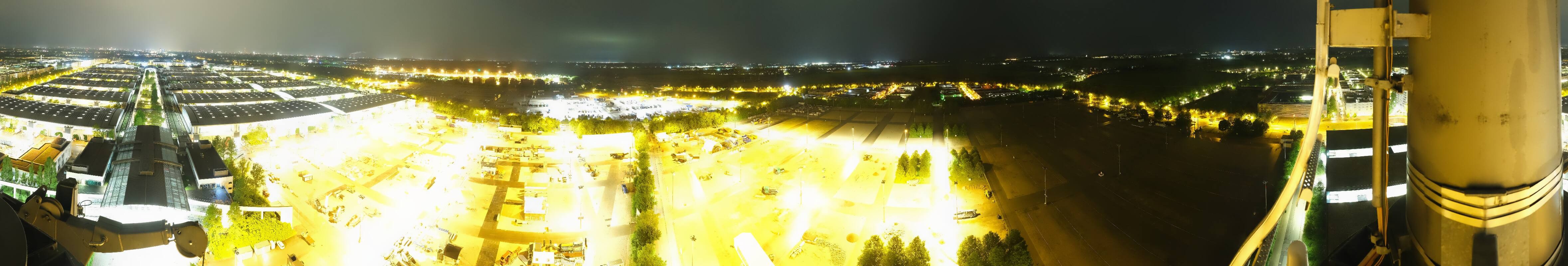 Archiv Foto Webcam München: Messeturm Riem (Messestadt Ost)