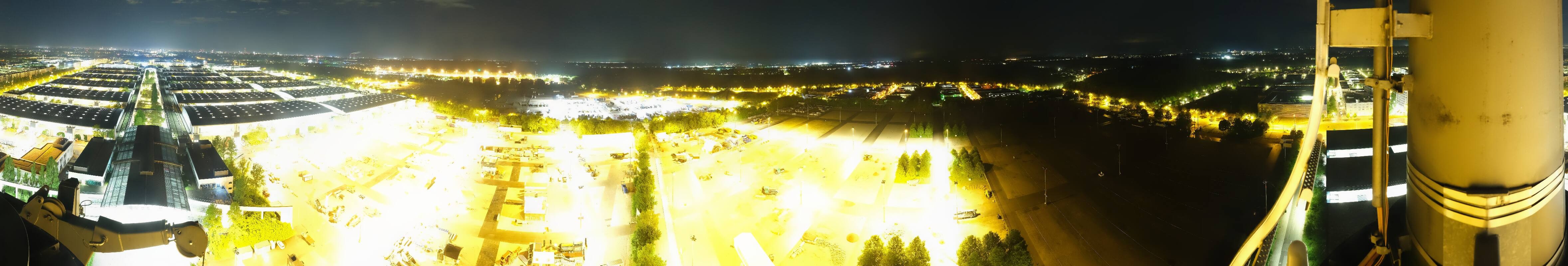 Archiv Foto Webcam München: Messeturm Riem (Messestadt Ost)