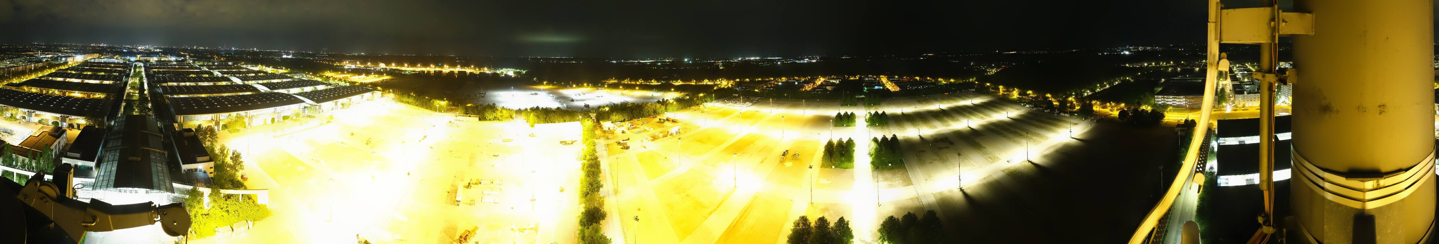 Archiv Foto Webcam München: Messeturm Riem (Messestadt Ost)