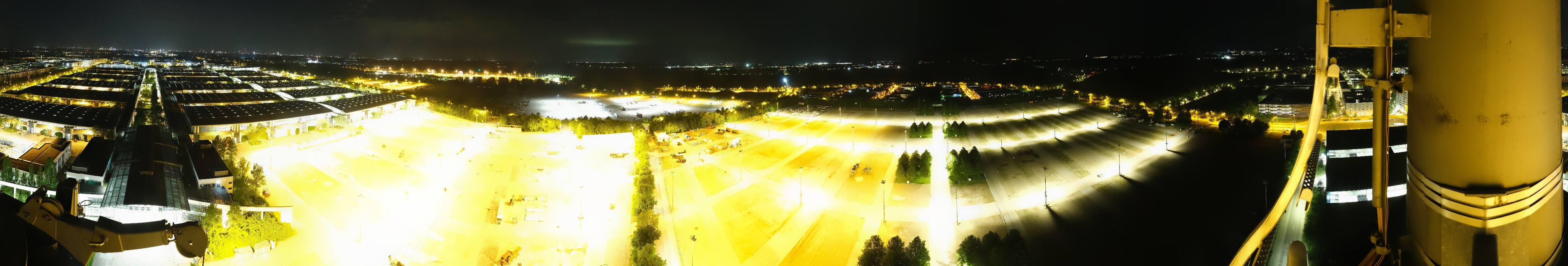 Archiv Foto Webcam München: Messeturm Riem (Messestadt Ost)