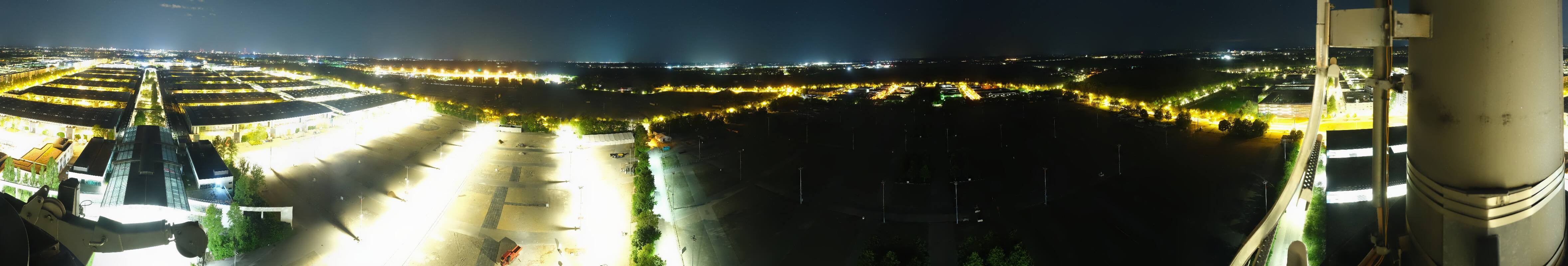 Archiv Foto Webcam München: Messeturm Riem (Messestadt Ost)