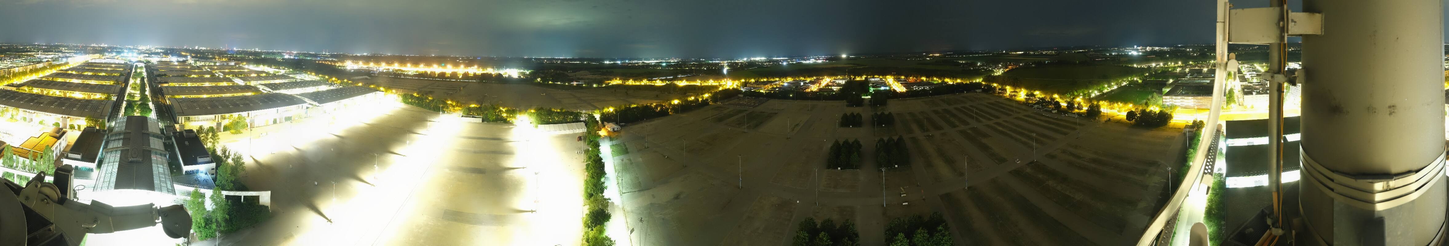 Archiv Foto Webcam München: Messeturm Riem (Messestadt Ost)