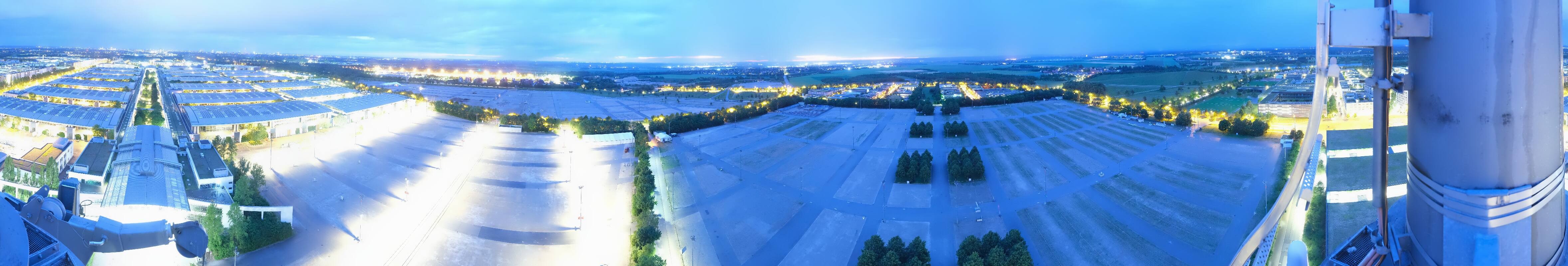 Archiv Foto Webcam München: Messeturm Riem (Messestadt Ost)