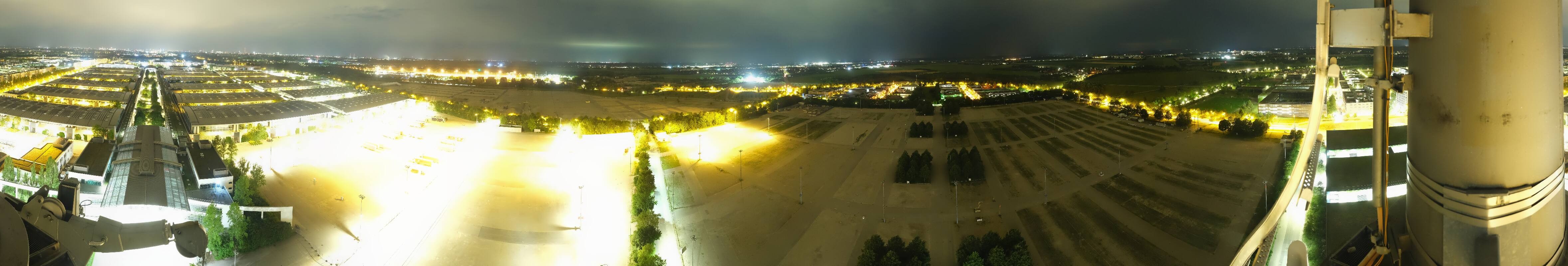 Archived image Webcam Munich: Messe München Riem