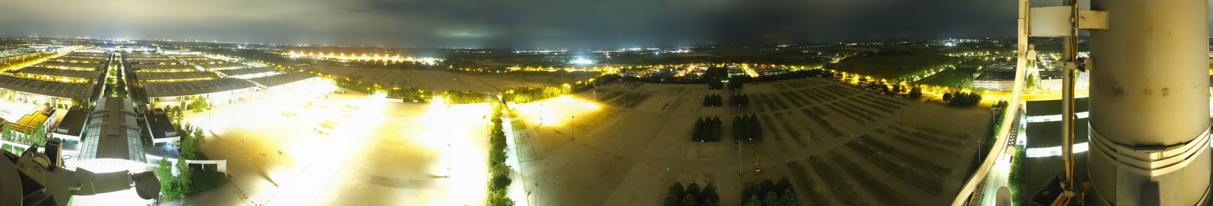 Archived image Webcam Munich: Messe München Riem