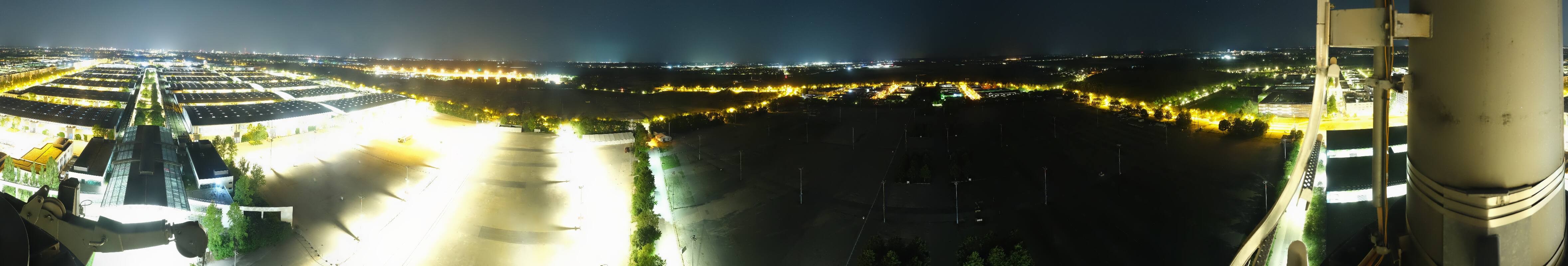 Archiv Foto Webcam München: Messeturm Riem (Messestadt Ost)