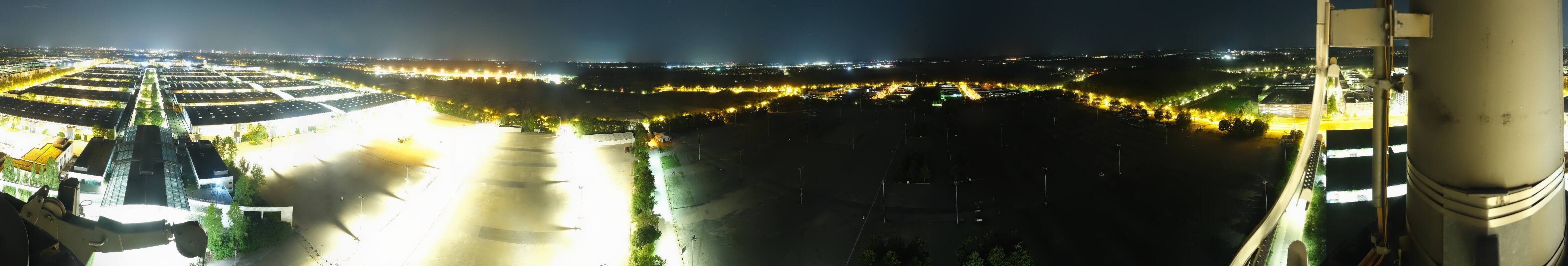 Archiv Foto Webcam München: Messeturm Riem (Messestadt Ost)