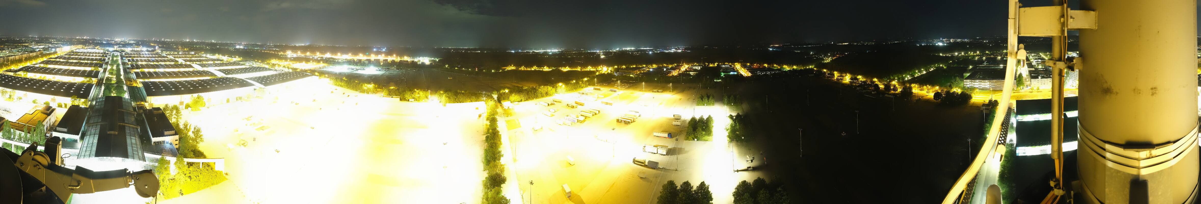 Archiv Foto Webcam München: Messeturm Riem (Messestadt Ost)