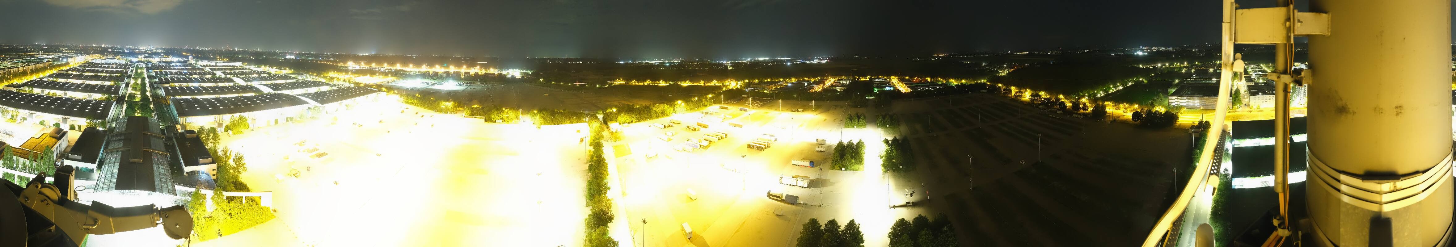 Archiv Foto Webcam München: Messeturm Riem (Messestadt Ost)