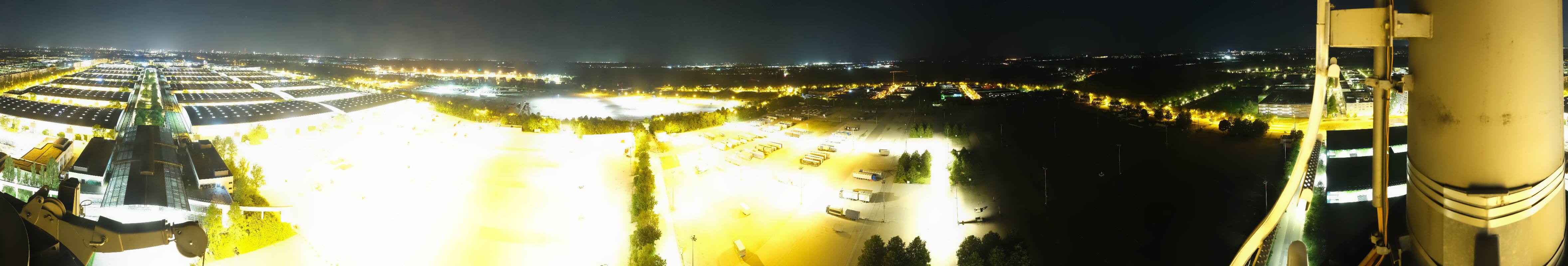 Archiv Foto Webcam München: Messeturm Riem (Messestadt Ost)