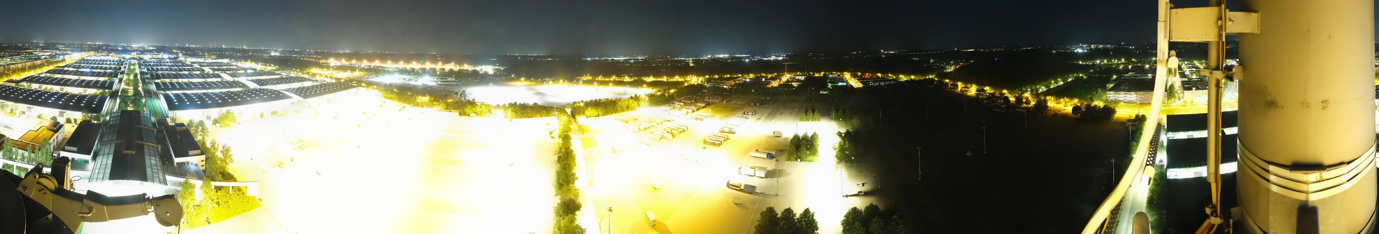 Archiv Foto Webcam München: Messeturm Riem (Messestadt Ost)