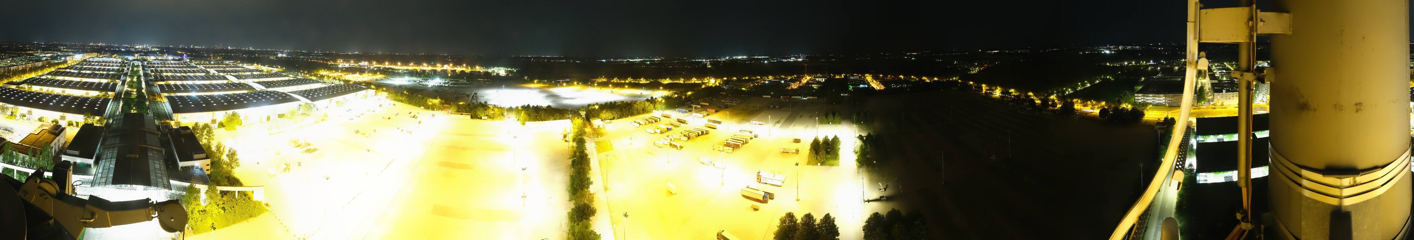 Archived image Webcam Munich: Messe München Riem