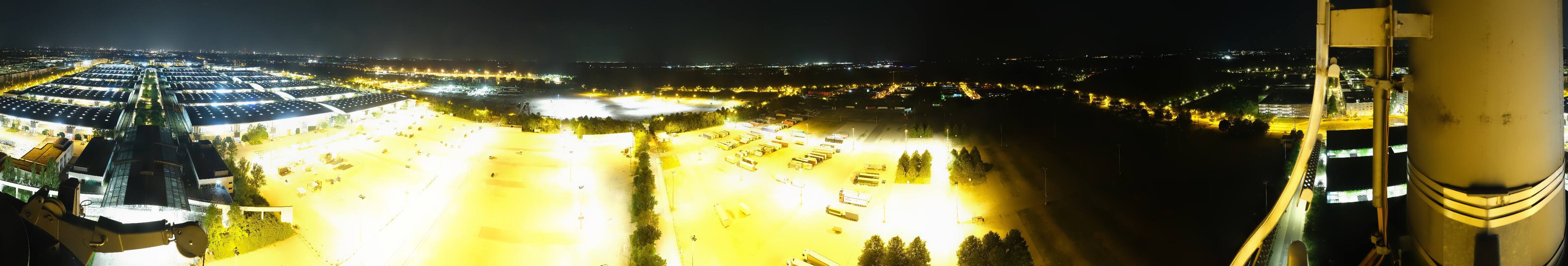 Archiv Foto Webcam München: Messeturm Riem (Messestadt Ost)