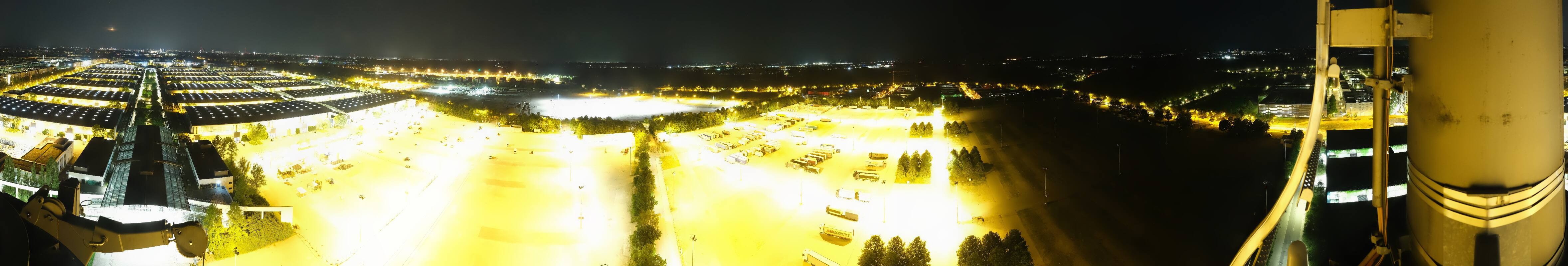 Archiv Foto Webcam München: Messeturm Riem (Messestadt Ost)
