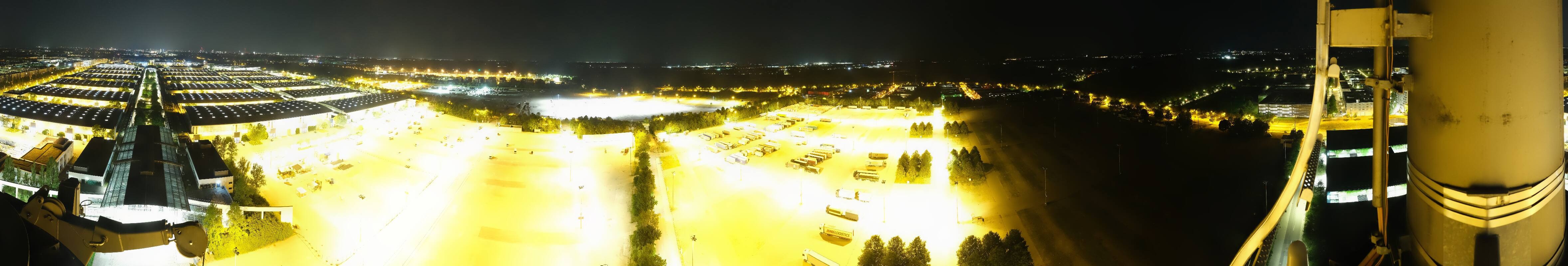 Archiv Foto Webcam München: Messeturm Riem (Messestadt Ost)