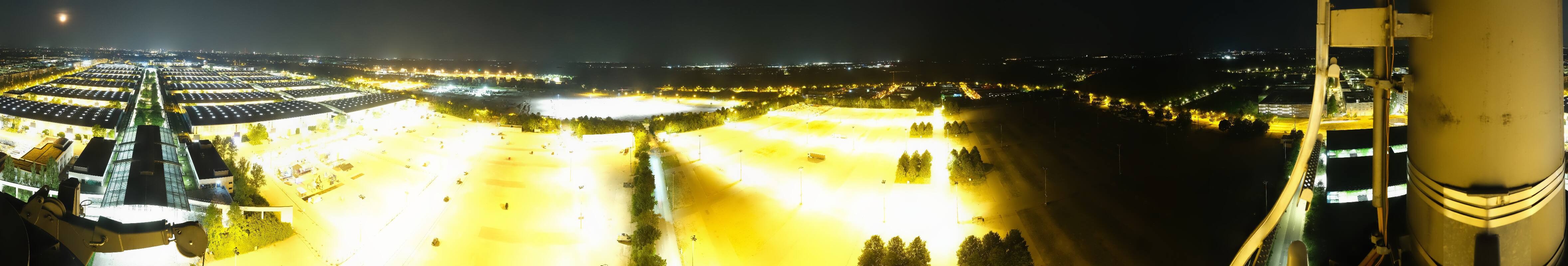 Archiv Foto Webcam München: Messeturm Riem (Messestadt Ost)