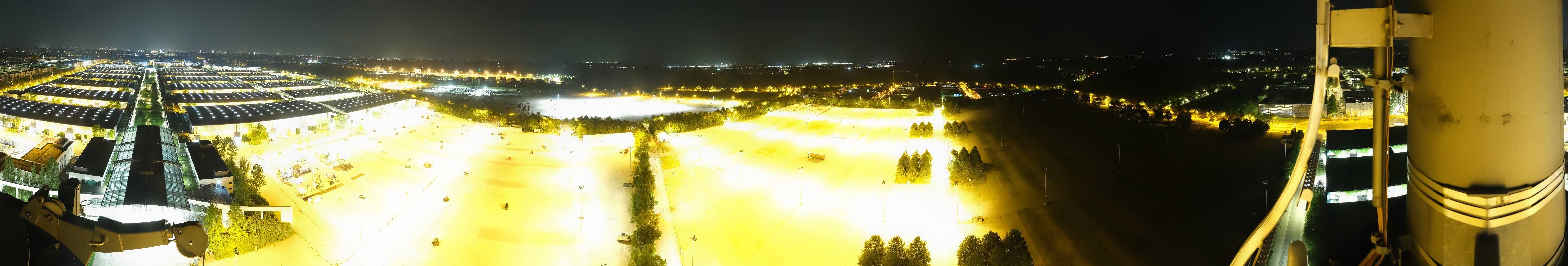 Archiv Foto Webcam München: Messeturm Riem (Messestadt Ost)