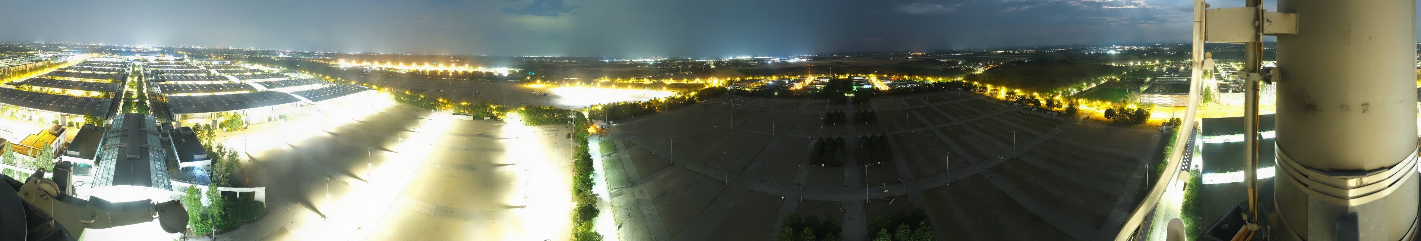 Archiv Foto Webcam München: Messeturm Riem (Messestadt Ost)