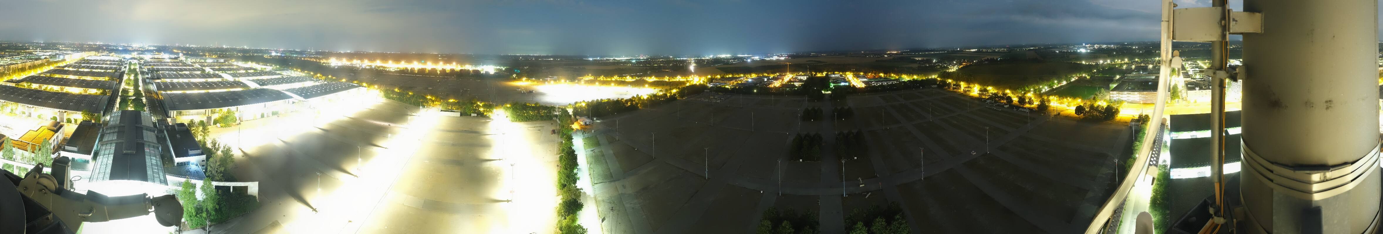 Archived image Webcam Munich: Messe München Riem