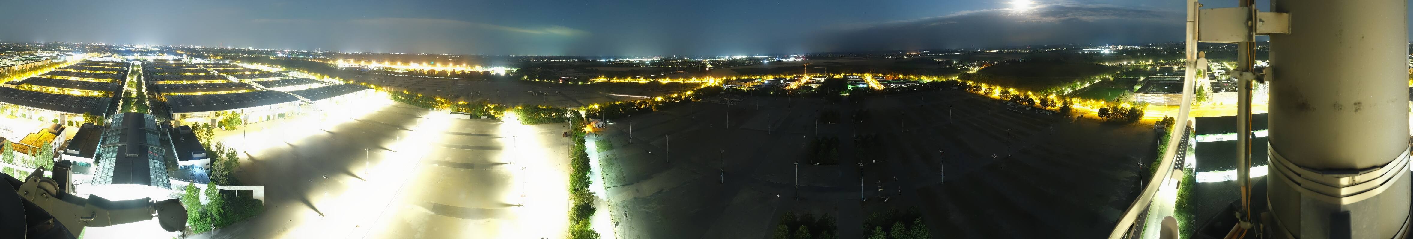 Archiv Foto Webcam München: Messeturm Riem (Messestadt Ost)