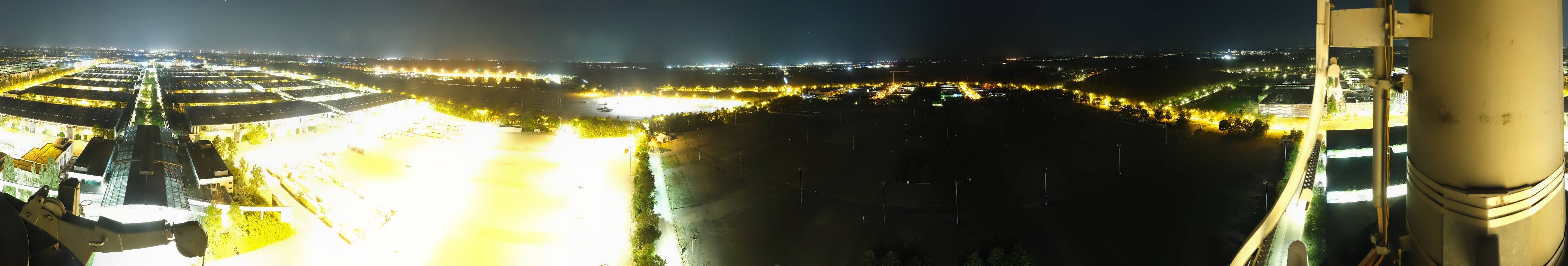 Archiv Foto Webcam München: Messeturm Riem (Messestadt Ost)