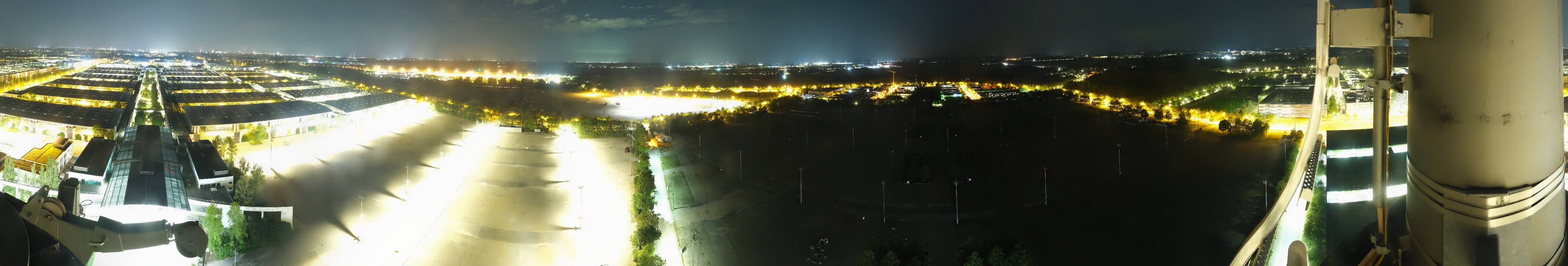 Archiv Foto Webcam München: Messeturm Riem (Messestadt Ost)