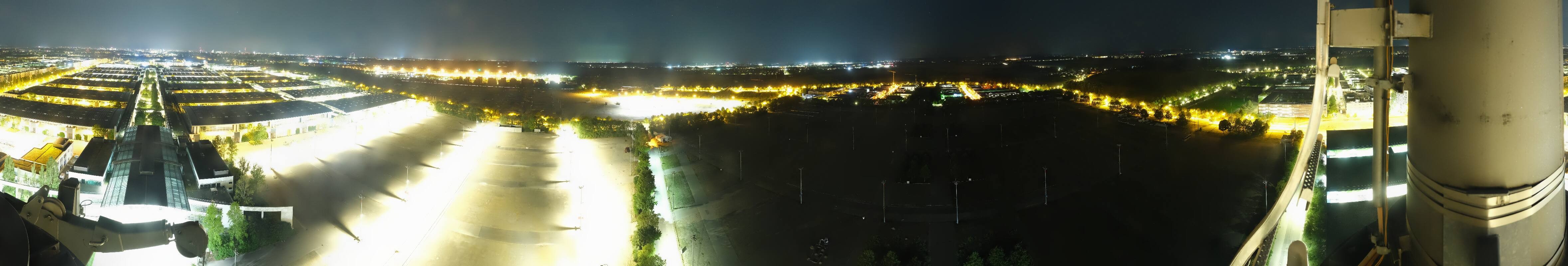 Archiv Foto Webcam München: Messeturm Riem (Messestadt Ost)