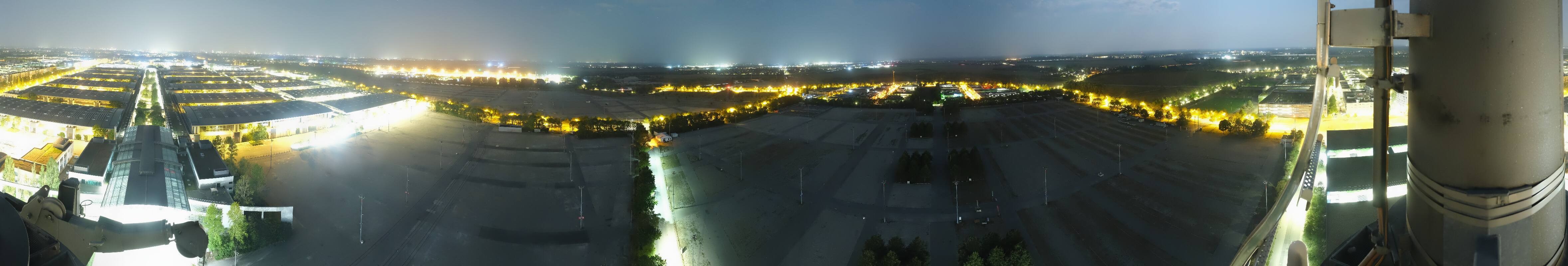 Archiv Foto Webcam München: Messeturm Riem (Messestadt Ost)