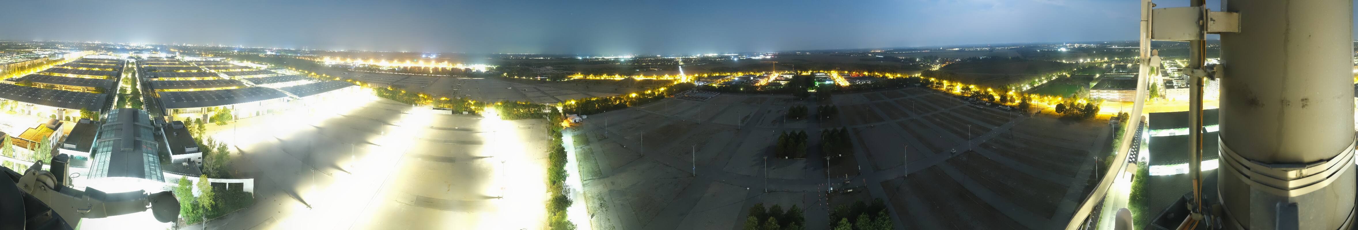 Archiv Foto Webcam München: Messeturm Riem (Messestadt Ost)