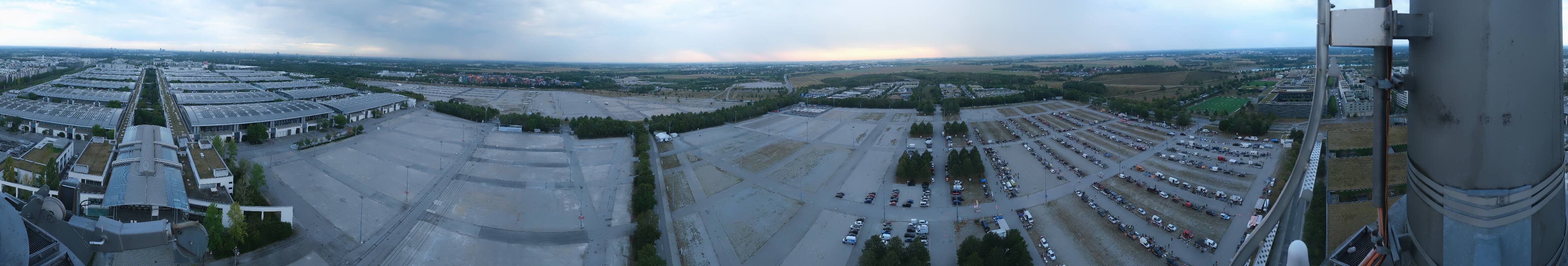 Archived image Webcam Munich: Messe München Riem