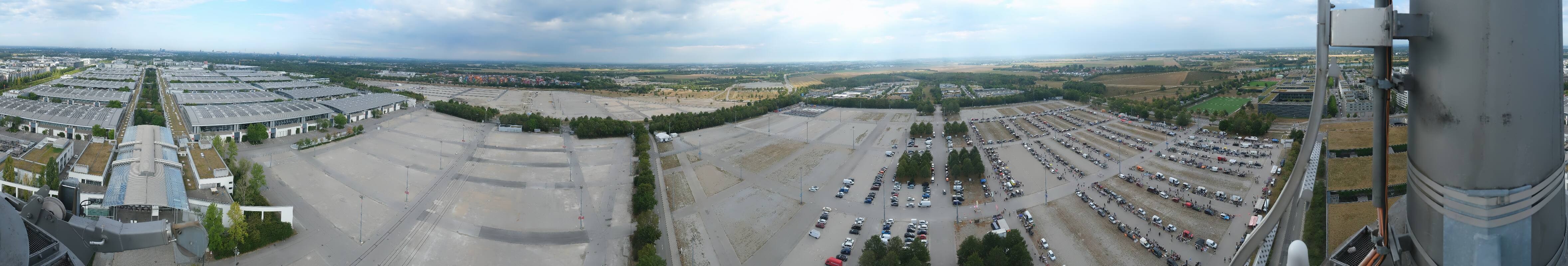 Archived image Webcam Munich: Messe München Riem