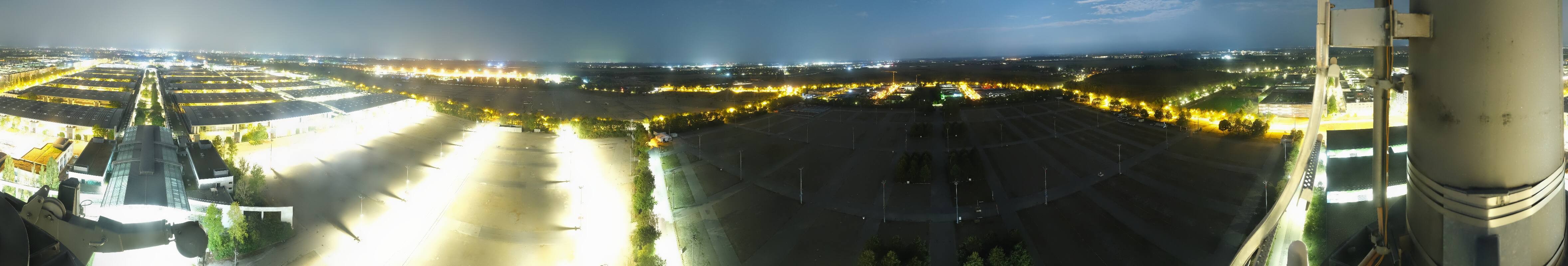 Archiv Foto Webcam München: Messeturm Riem (Messestadt Ost)