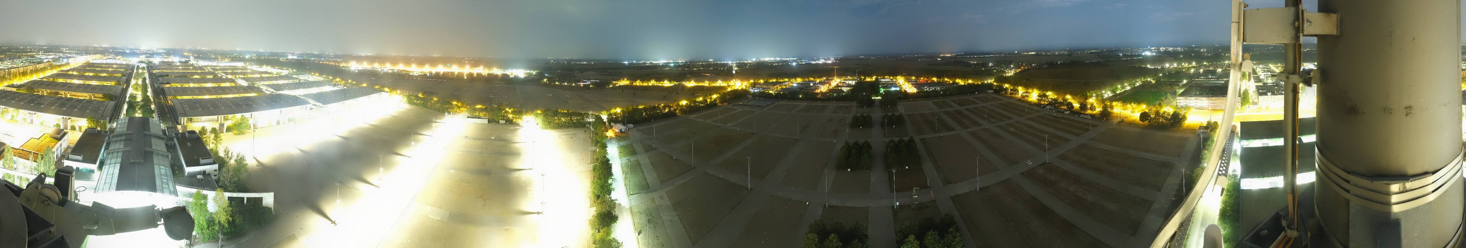 Archiv Foto Webcam München: Messeturm Riem (Messestadt Ost)