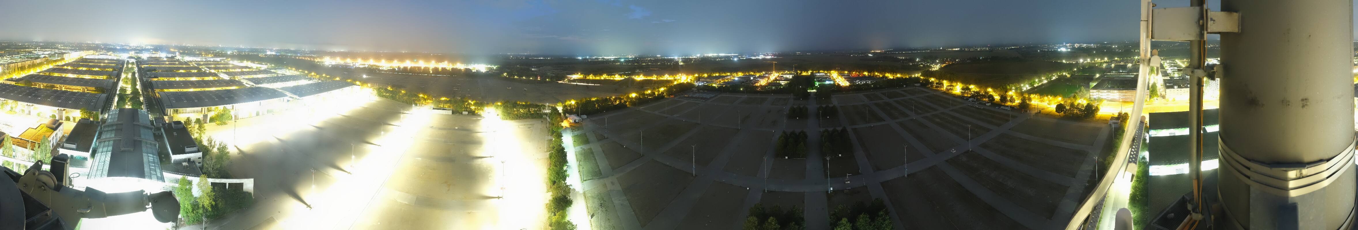 Archiv Foto Webcam München: Messeturm Riem (Messestadt Ost)
