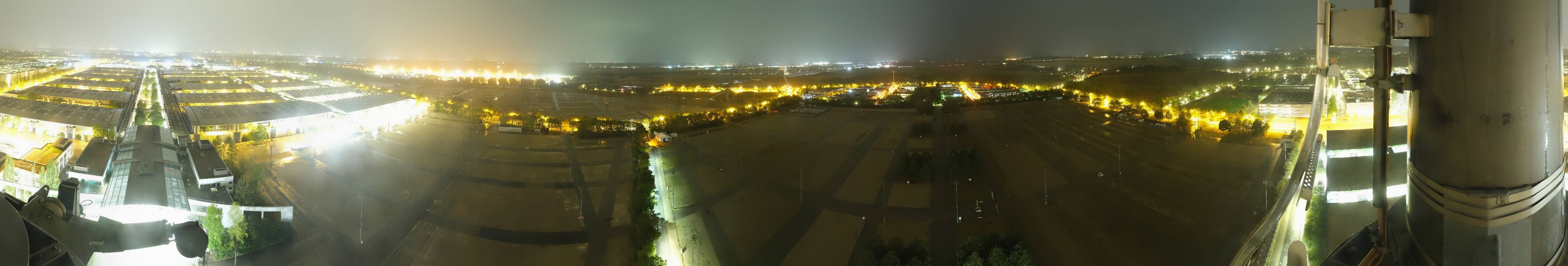 Archiv Foto Webcam München: Messeturm Riem (Messestadt Ost)