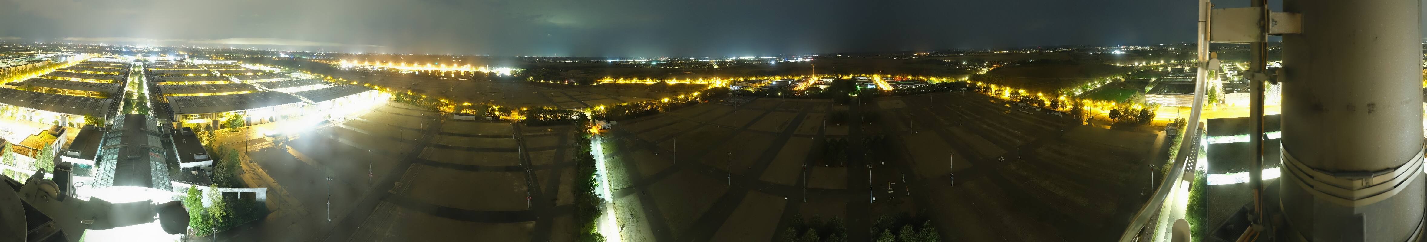 Archiv Foto Webcam München: Messeturm Riem (Messestadt Ost)