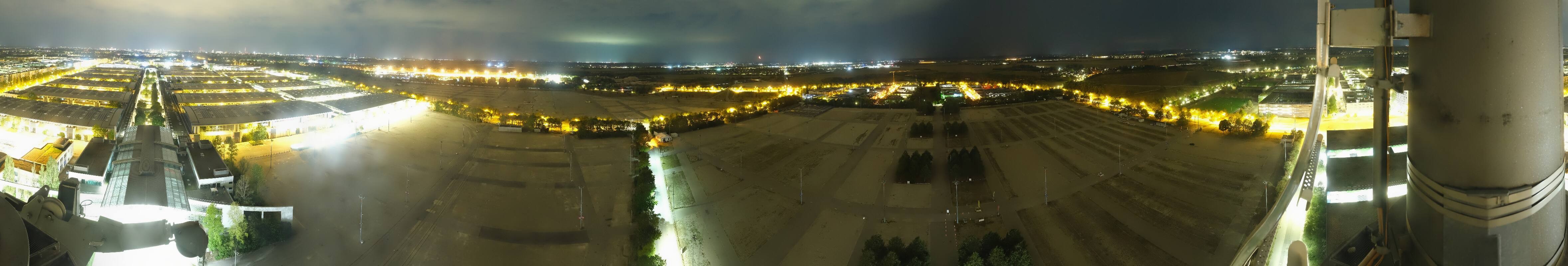 Archived image Webcam Munich: Messe München Riem