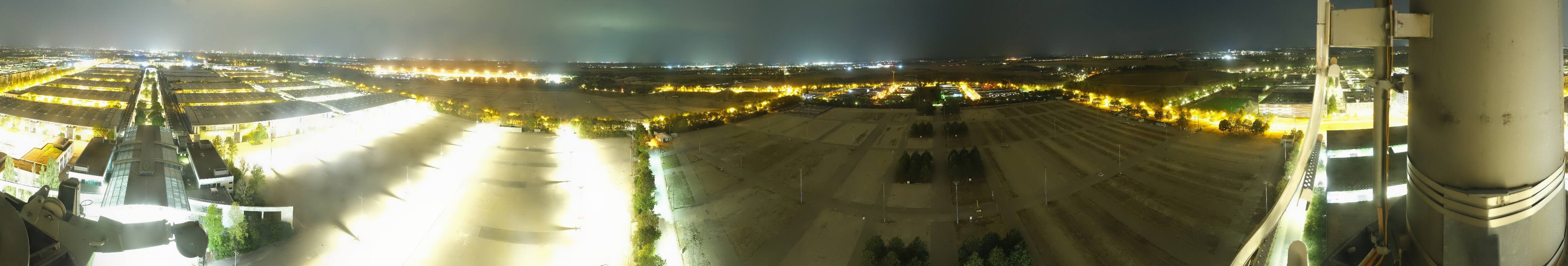 Archiv Foto Webcam München: Messeturm Riem (Messestadt Ost)