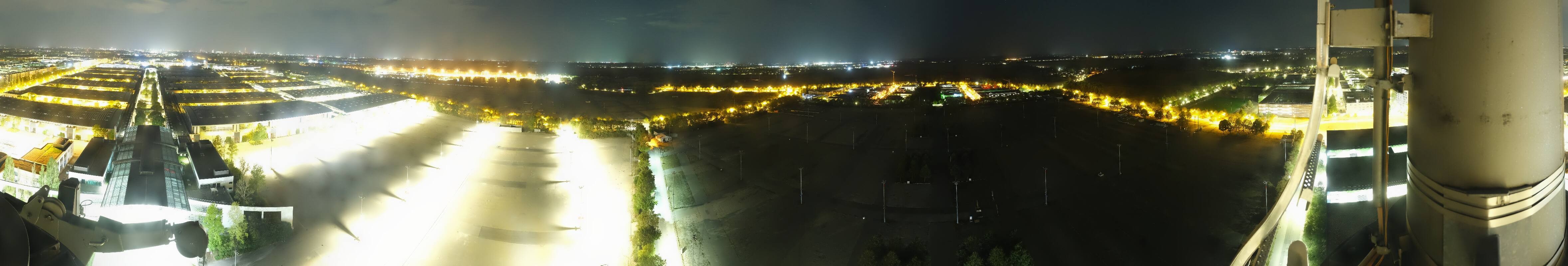 Archiv Foto Webcam München: Messeturm Riem (Messestadt Ost)