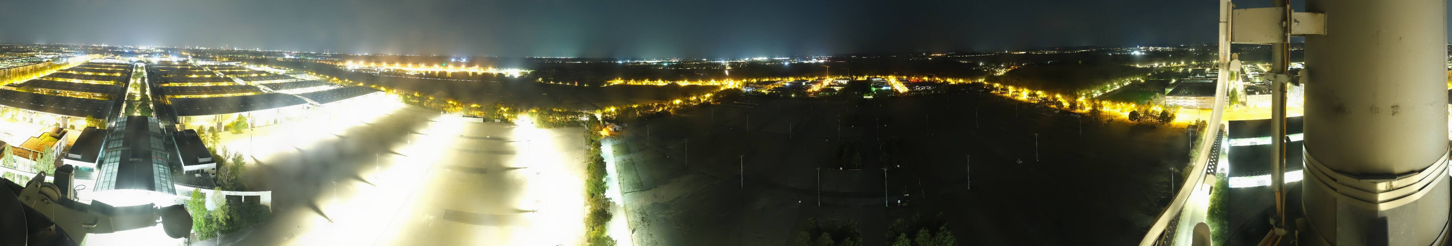 Archiv Foto Webcam München: Messeturm Riem (Messestadt Ost)