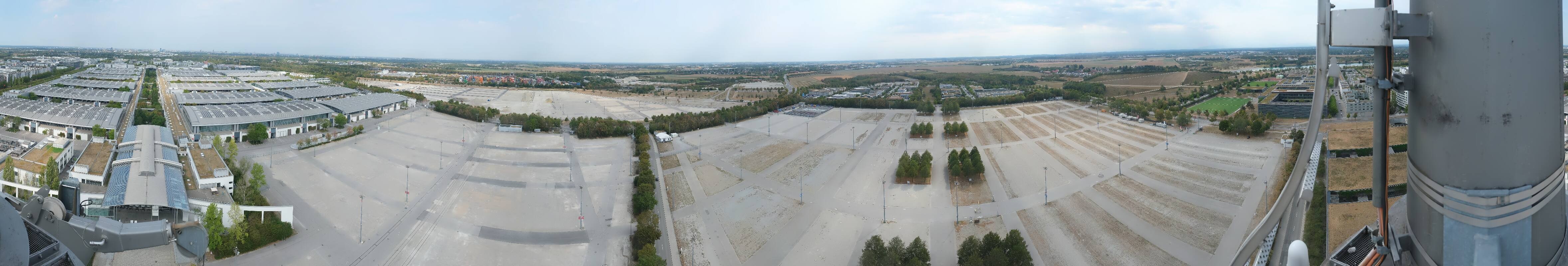 Archiv Foto Webcam München: Messeturm Riem (Messestadt Ost)